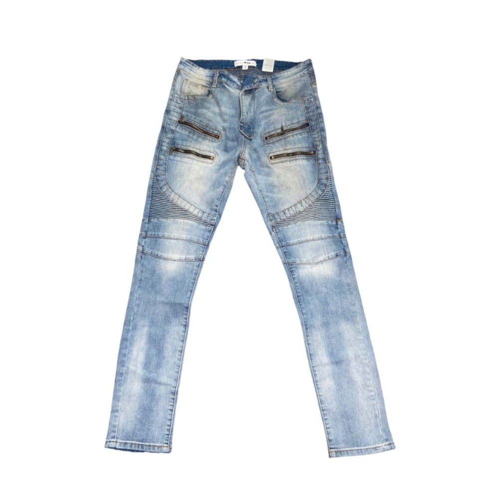 Fashion Nova Mens Biker Denim